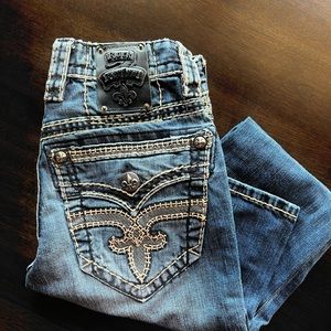 Great shape! Men’s Rock Revival “Peyton” denim jeans - Size 27 - Slim Boot